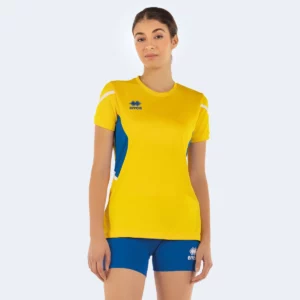 Le maillot Corinne Erreà est un t shirt de sport femme à manches courtes