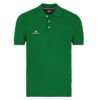 Polo marque ELDERA manche courte, col 3 boutons couleur vert