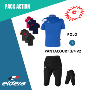 Pack Action Polo + Pantacourt v2