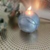 Bougie boule de pétanque