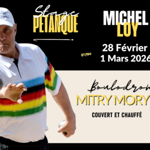 stage petanque Michel LOY